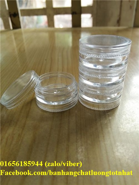 Lọ nhựa trong 5g