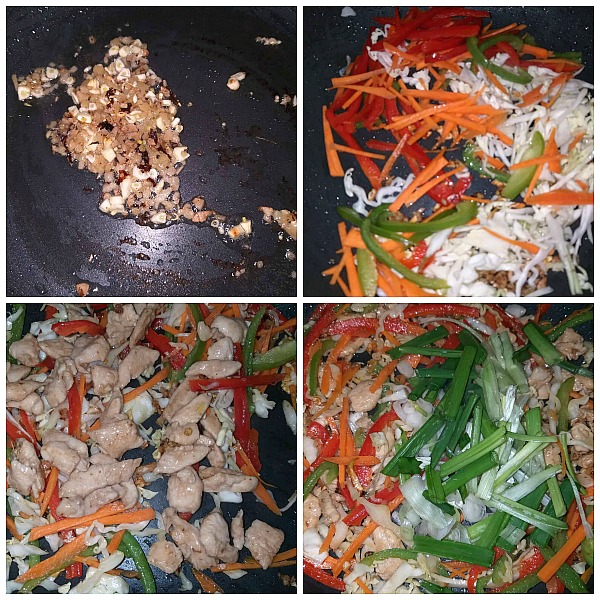 Steps to make Chicken Lo Mein Steps to make Chicken Lo Mein