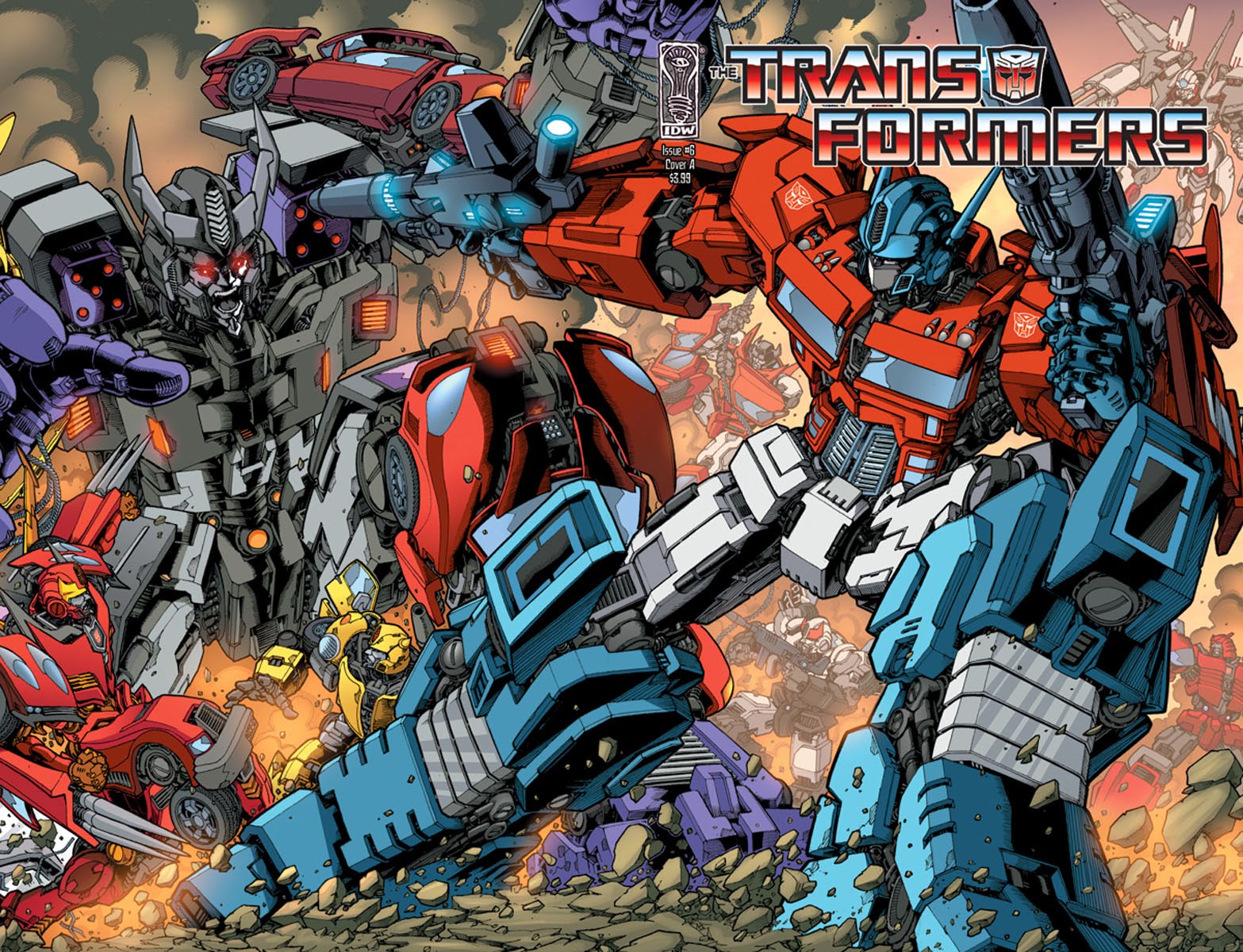 Tf master IDW THE TRANSFORMERS SERIE DE COMICS 2009 2011