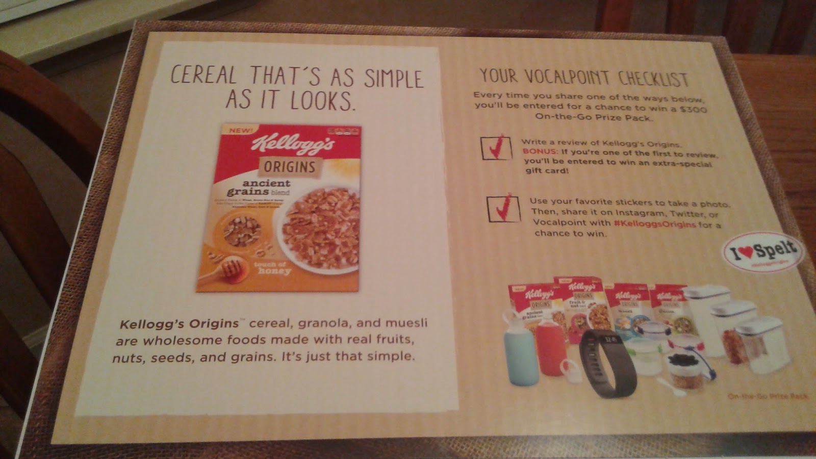 Consumer Reviews Kellogg's Origins Cereal / Kellogg's Origins Granola.