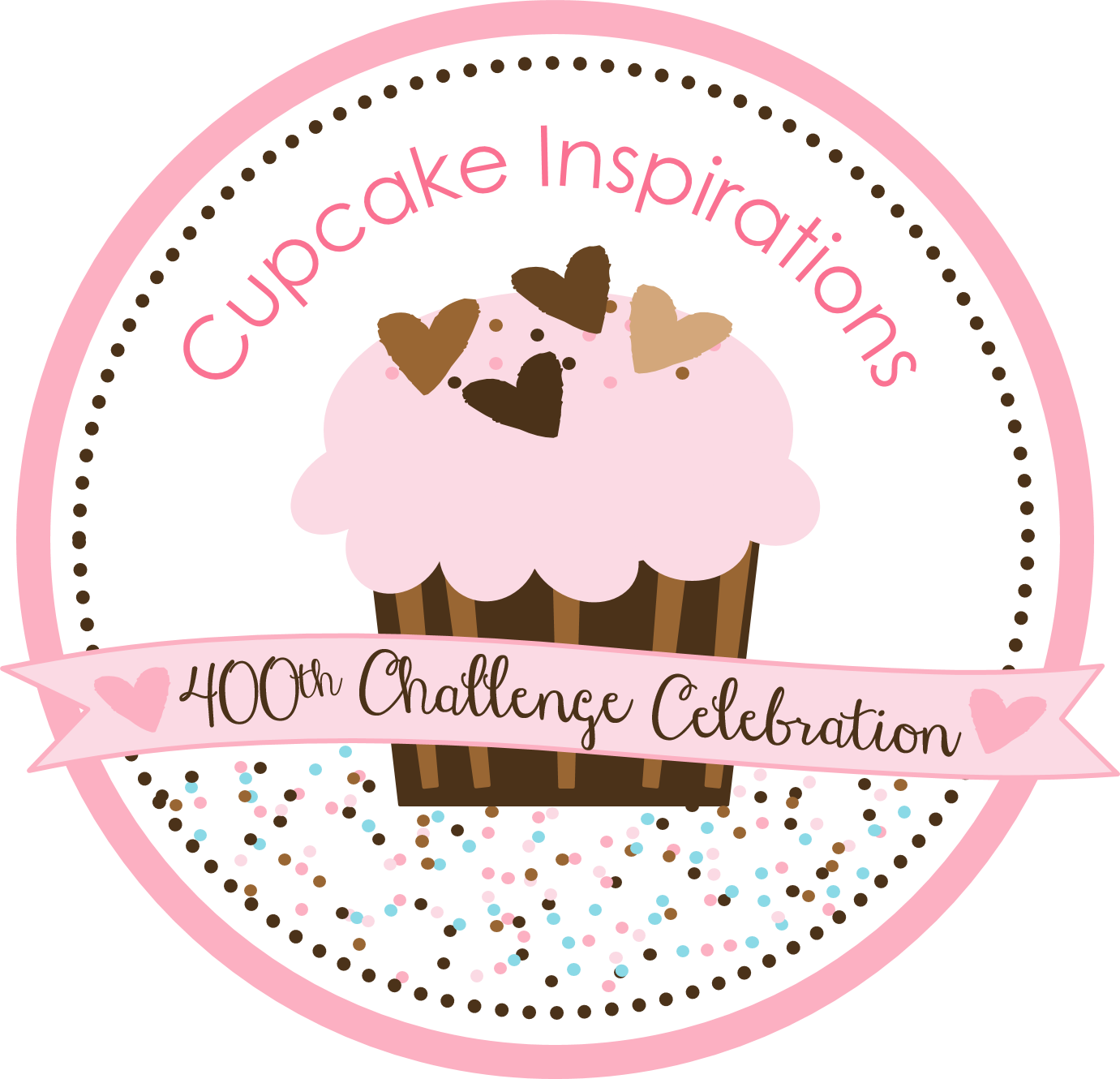 Crafting While I Wait Cupcake Inspirations Challenge 400 BIG