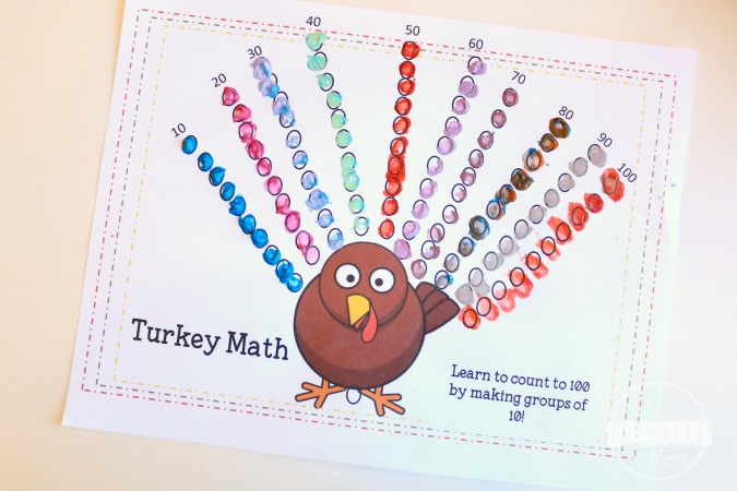 Turkey Counting by 10's