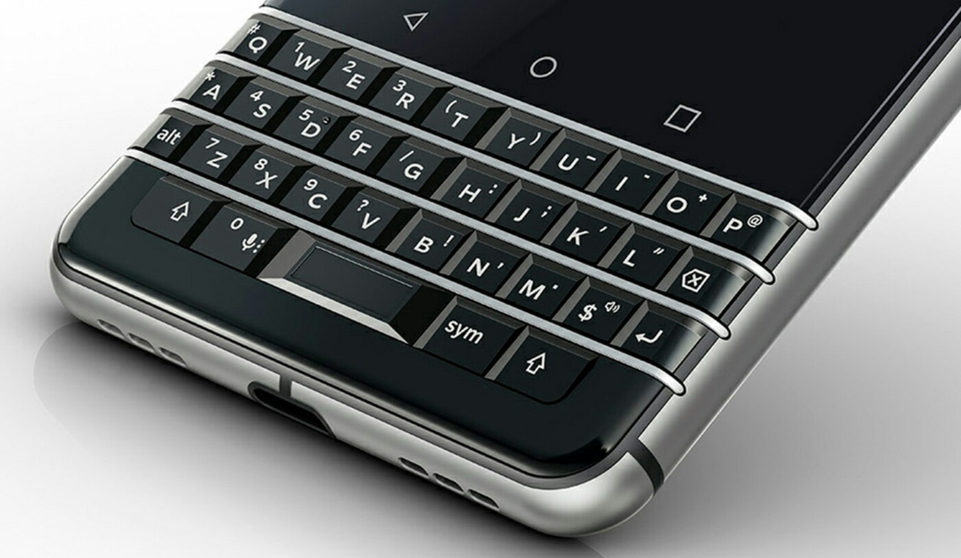 MobilExperten Blackberry KEYone. QWERTY keyboard.