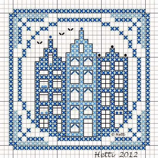 Creative Workshops from Hetti: SAL Delfts Blauwe Tegels, Deel 7 - Delft Blue Tiles, Part 7.