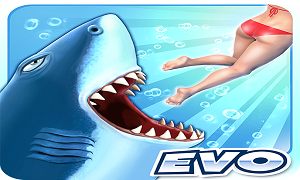 تحميل لعبة Hungry Shark Evolution v6.6.0 مهكرة للاندرويد اخر اصدار vevo game