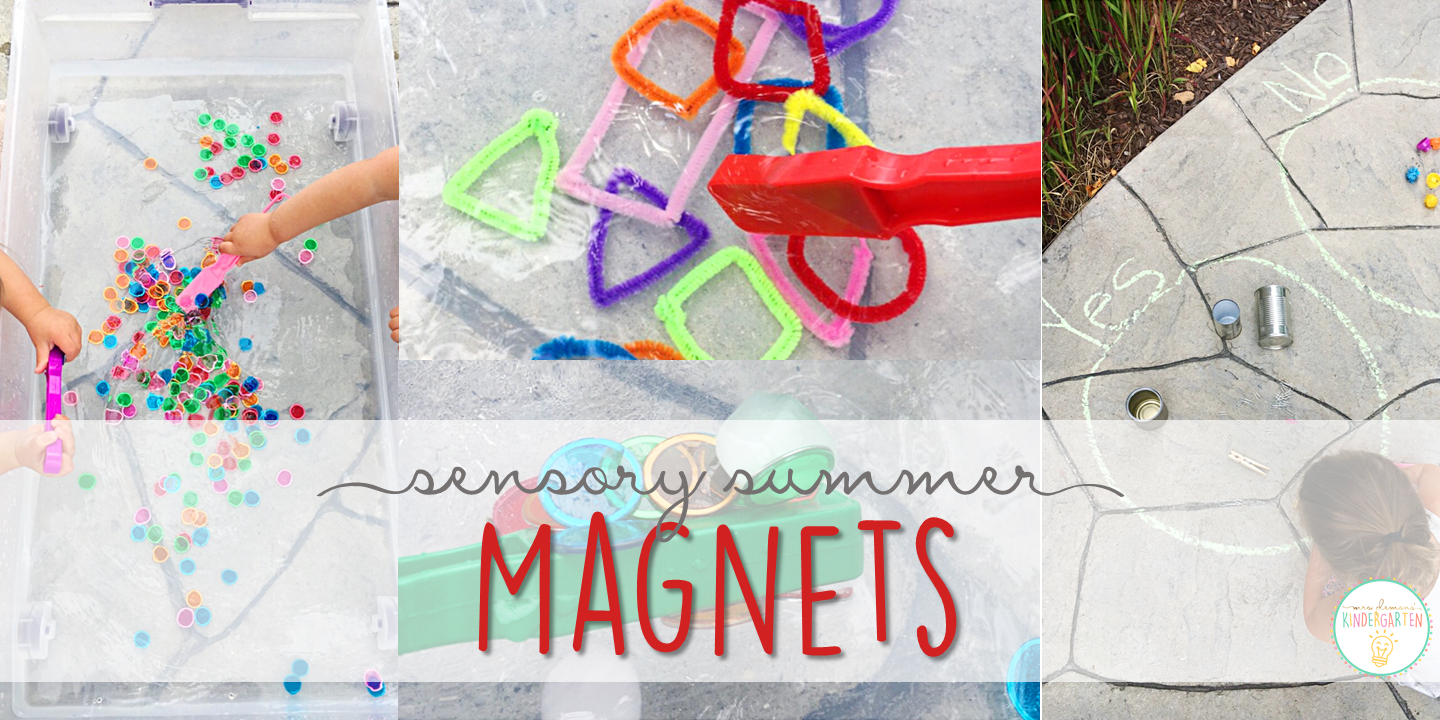 10 Ways to Play with {Sensory Summer} Mrs. Plemons' Kindergarten