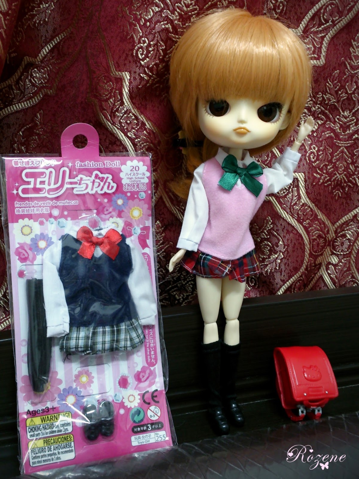 Daiso Doll Clothes Set Jardin de Rozene