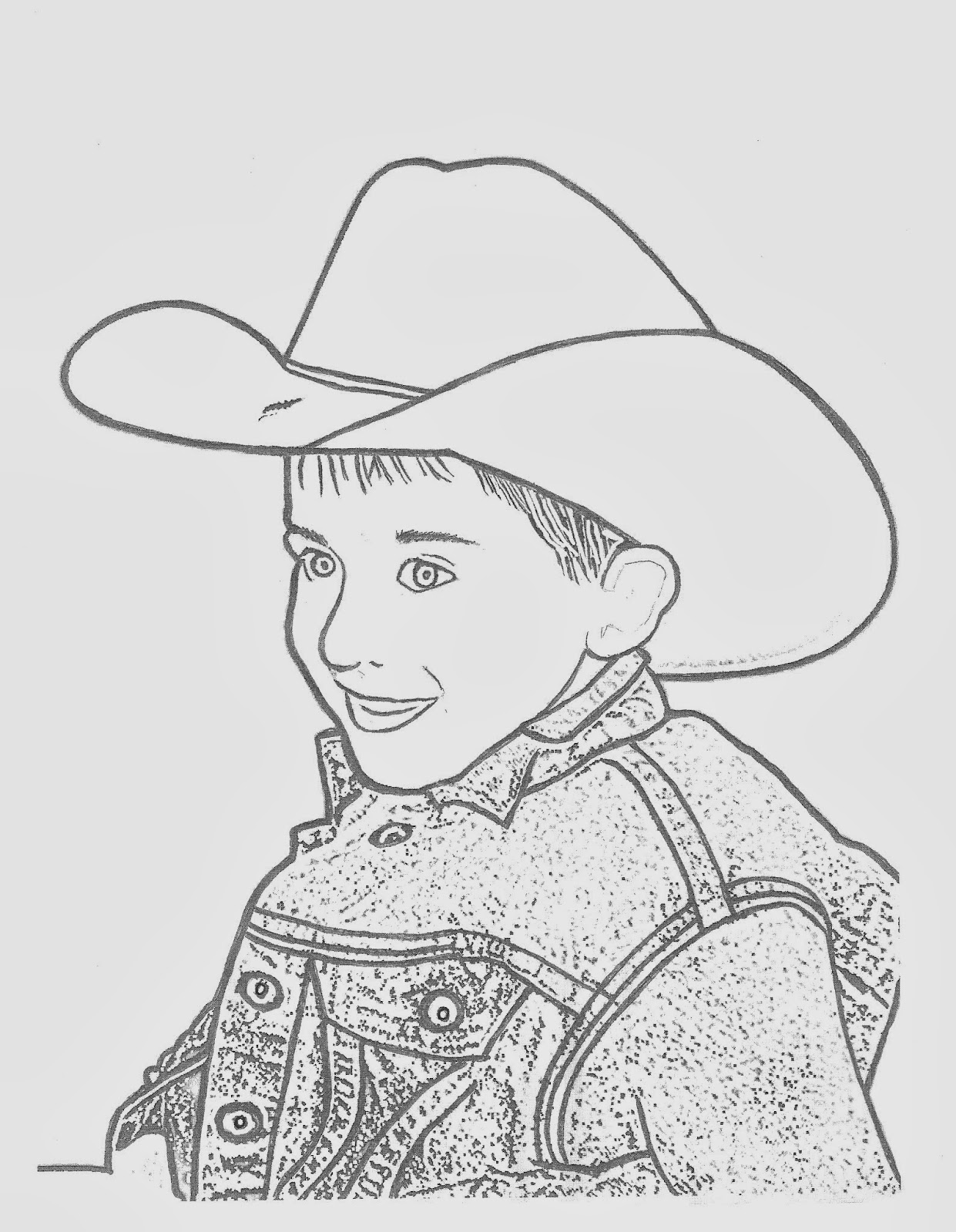 WESTERN COLORING PAGES: March 2014