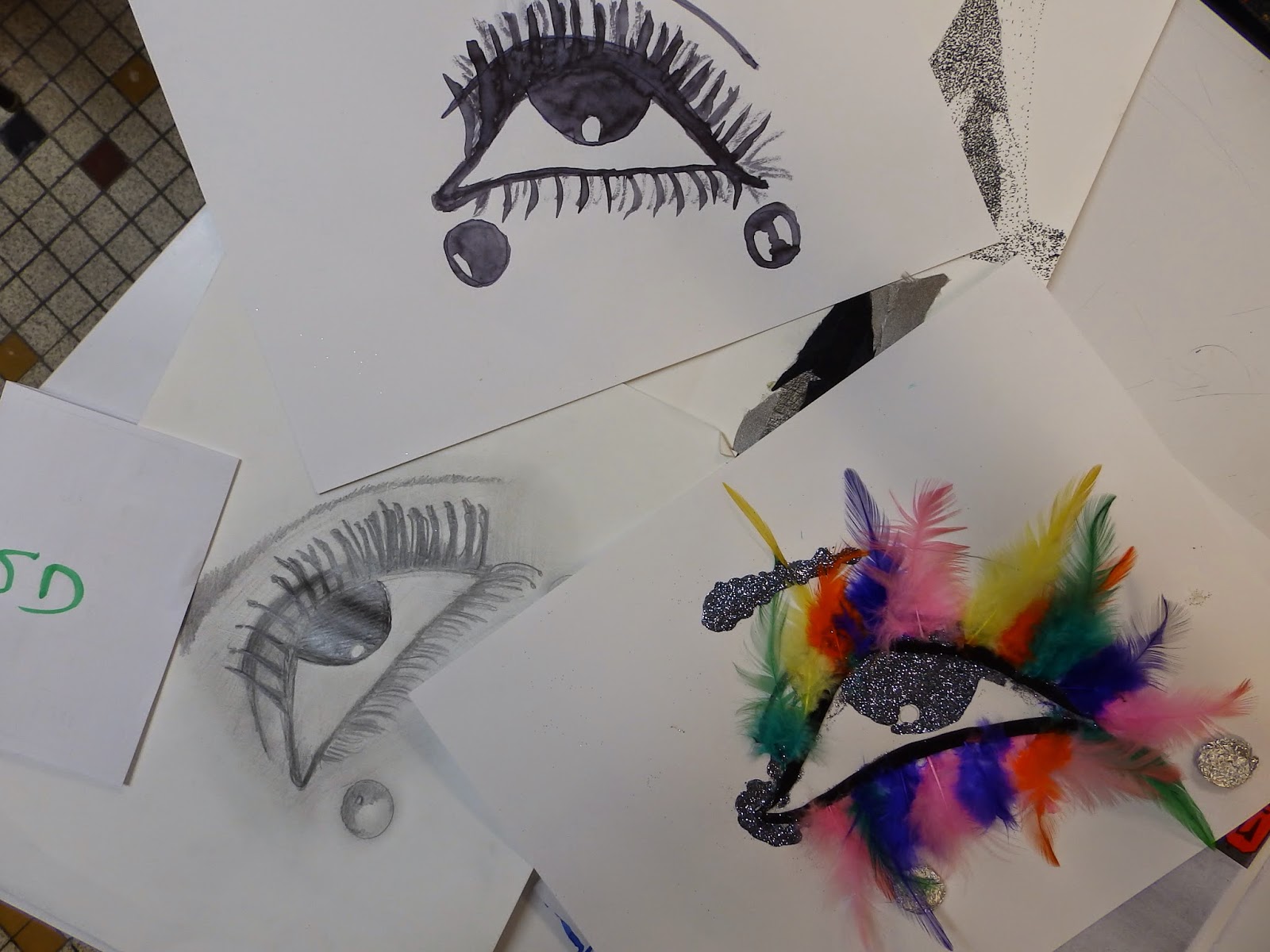 LES ARTS PLASTIQUES au lycée Comte de Foix: Le dessin, l'ecart