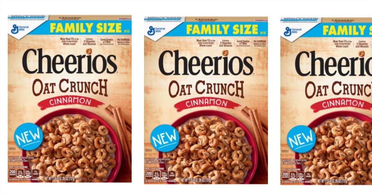 Steward of Savings : (2) FREE Cheerios Oat Crunch Cereal at #ShopRite