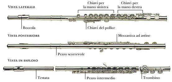 parti flauto traverso