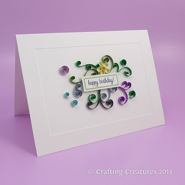 Quilling Birthday Cards