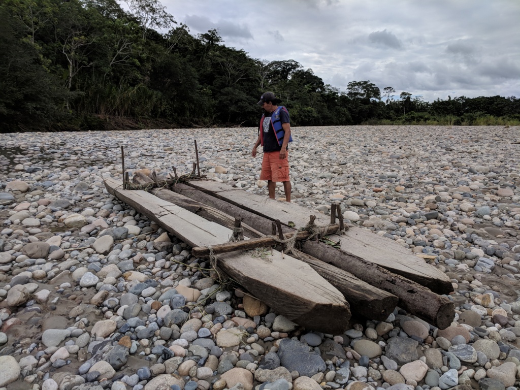 Indigenous Boats: Log Rafts on Ecuador’s Rio Napo