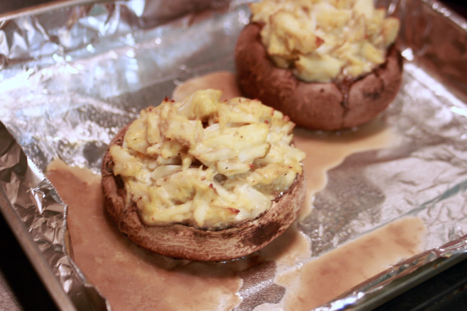 Good Clean Fun Crab Imperial Stuffed Mushrooms