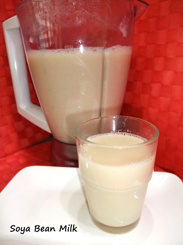 Kris' Recipes House Soya Bean Milk