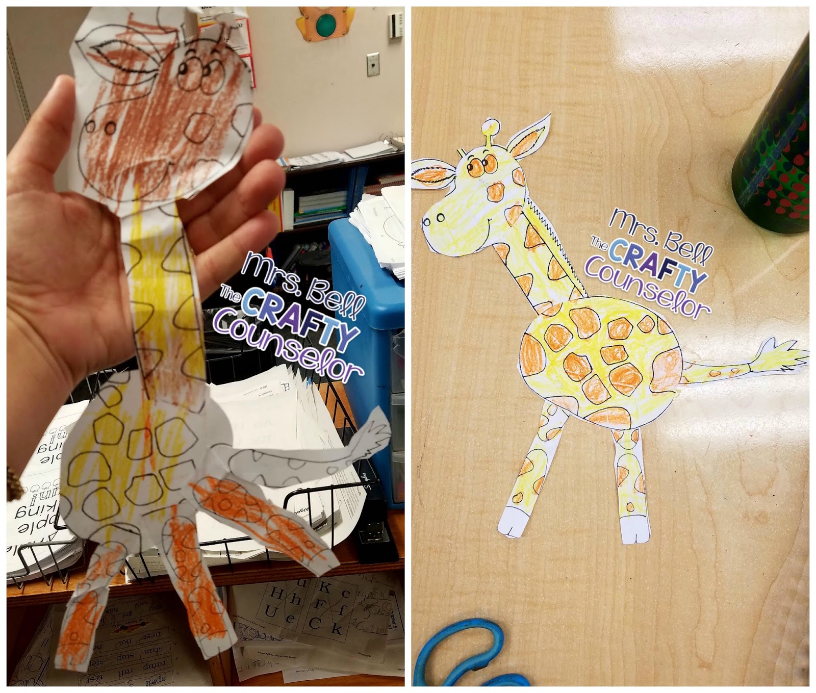 Giraffes Can't Dance Mrs. Bell The Crafty Counselor