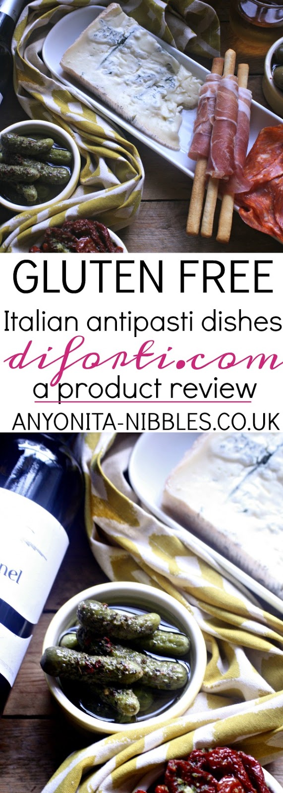 Gluten Free Italian Antipasti Dishes from Diforti.com