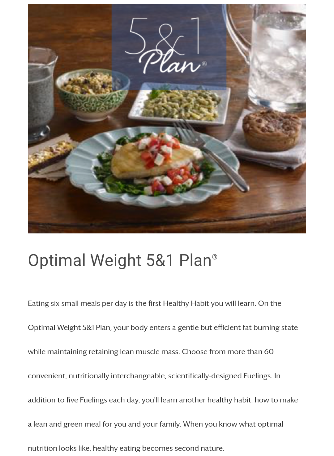 optimal 5&1 weight loss