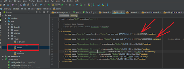 Source Code Super Dog Flappybird Project Android studio integrated admob
