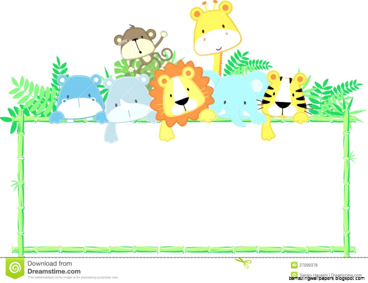 Baby Animal Borders | Amazing Wallpapers