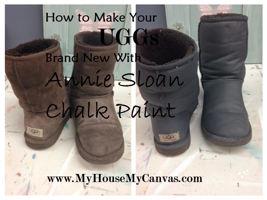 Making Your Uggs Look Brand New With Chalk Paint Here S How I Went From My Old Nasty Stained And Worn Uggs To The Fabo New Kicks