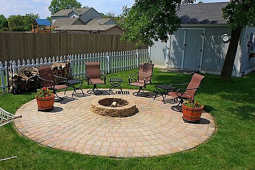 How to Build Creative Outdoor Fire Pit Patio, Step By Step - Dwell Of Decor