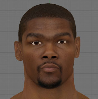 NBA 2K13 Kevin Durant HD Realistic Cyber Face Patch