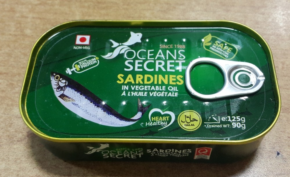 Canned Sardine Fish 125g How to Buy and Nutrition Facts Sardine