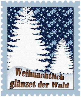 Clipart Weihnachtsbriefmarke