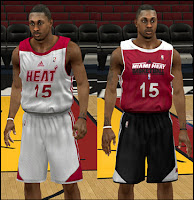 NBA 2K13 Miami Heat Practice Jersey Mod