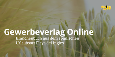 Gewerbeverlag Online | Branchenbuch aus dem spanischen Urlaubsort Playa del Ingles