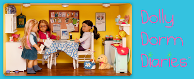 Dolly Dorm Diaries ~ American Girl Doll House Doll Diaries Blog