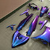 Sơn đổi màu góc nhìn, cực đẹp cho xe máy