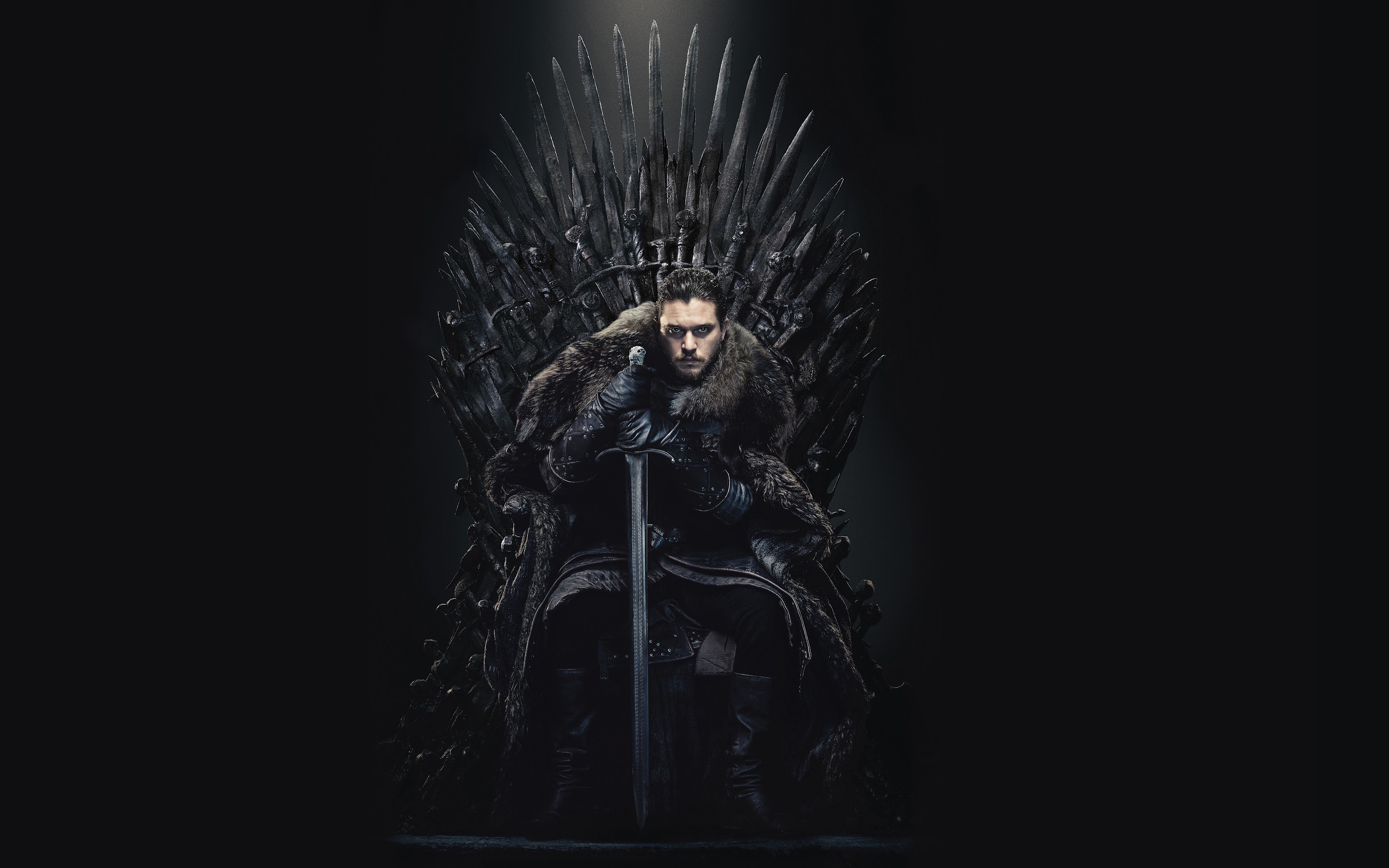 Jon Snow, Game of Thrones, Iron Throne, Season 8, 8K, #84 Wallpaper PC Desktop