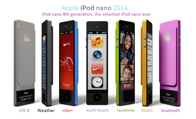 iPod Nano 8G Release Date  2014, Price, Specs and Features