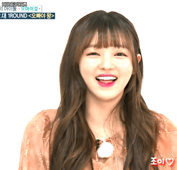 주아돌 오마이걸 아린이는 많이 올라왔으니 유아랑 비니 올립니다.gif | 인스티즈