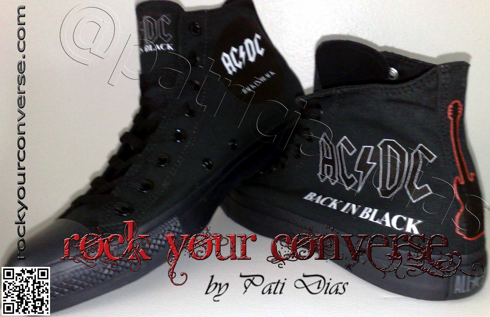 Converse All Star Customizado - Rock Your Converse!: Banda AC/DC