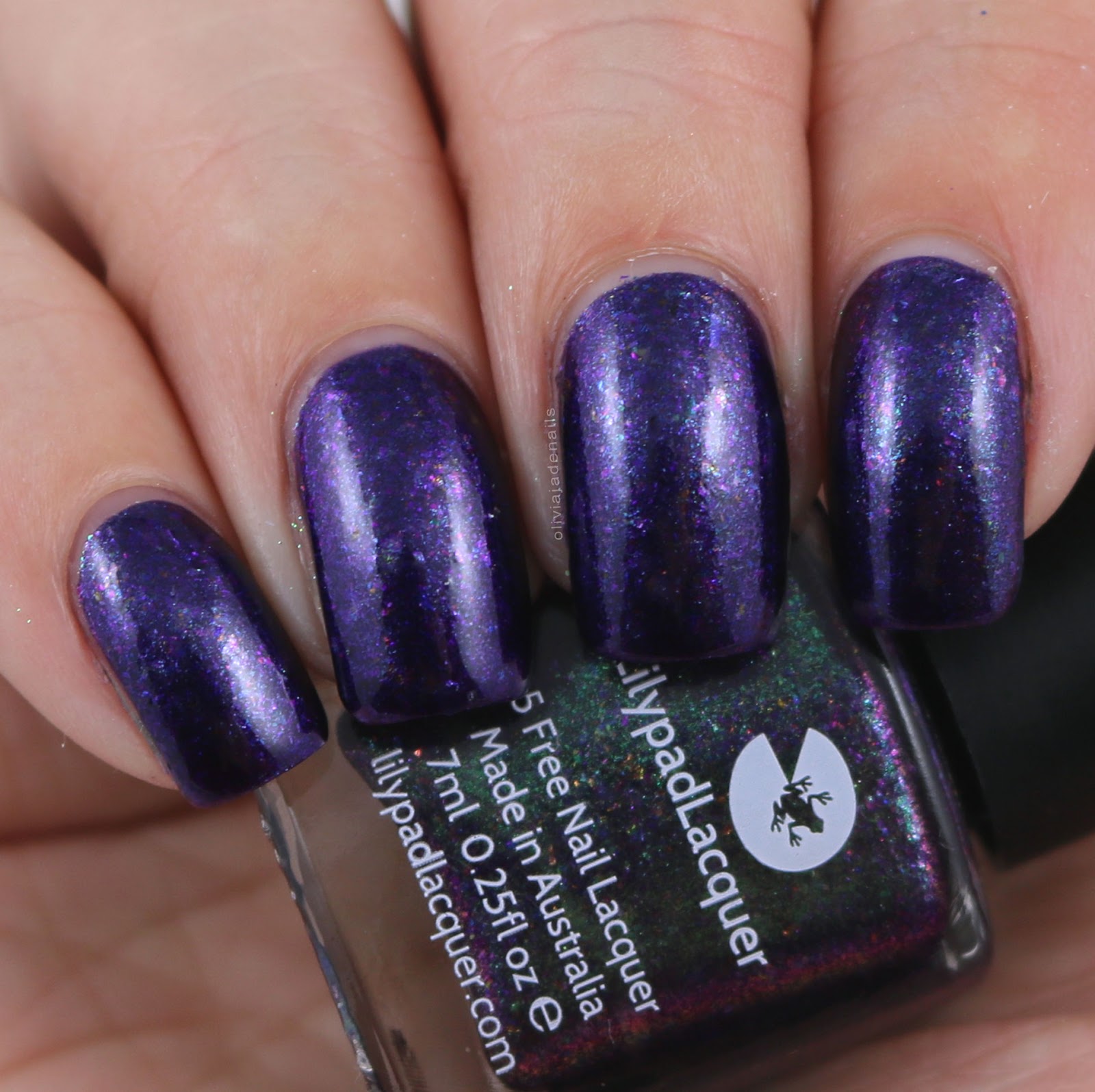 Lilypad Lacquer Minka swatched by Olivia Jade Nails