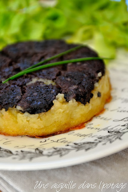 Tatin de boudin noir 