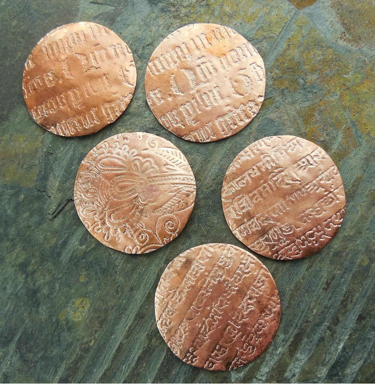 Art Jewelry Elements Making Your Own Texture Plates for Metal Embossing