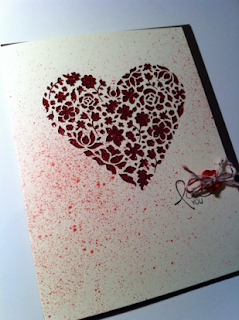 Valentine's Day card by Ida Chan, Stampin' Up! Demonstrator, Vancouver