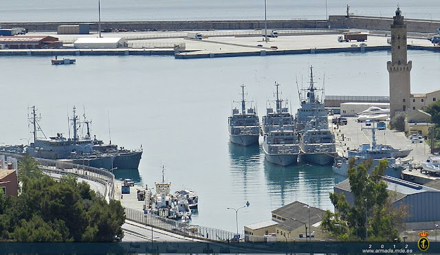 Arranca, en aguas de Baleares, el ejercicio avanzado de Guerra Naval de Medidas Contra Minas ‘Spanish Minex-12’.