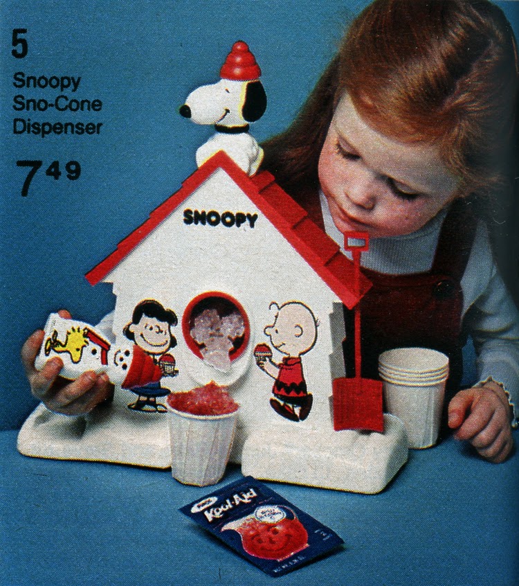 Neato Coolville FROSTY SNOMAN SNOCONE MACHINE A TOY FROM MY