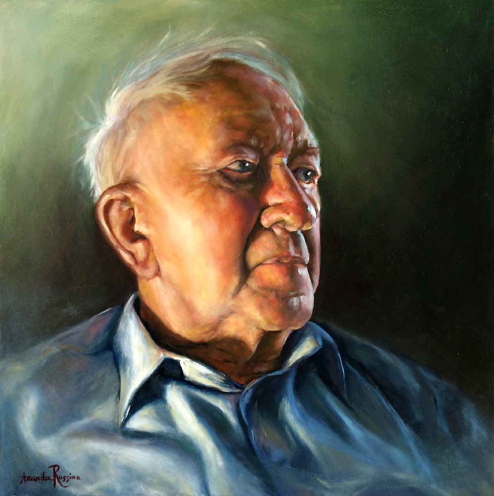 Amanda Russian Pauline Adair Portrait Painting finished