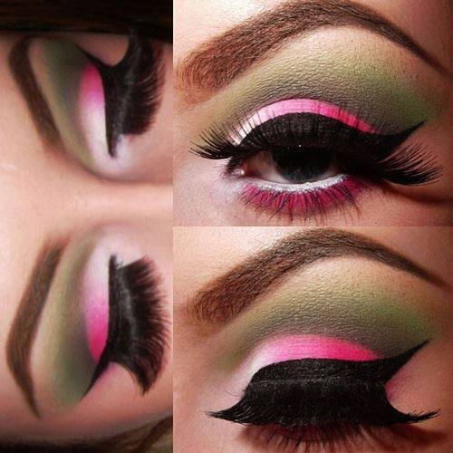 Stunning eye and lips makeup ideas for girls