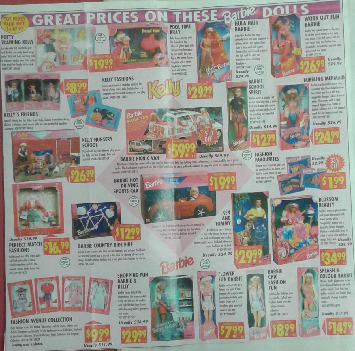 barbie aeroplane kmart