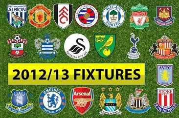 Jadwal Liga Inggris Terbaru Bulan September 2012-2013 - Asiknya Berbagi