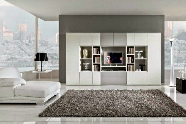 Living room in white &#8211; 30 bright ideas!
