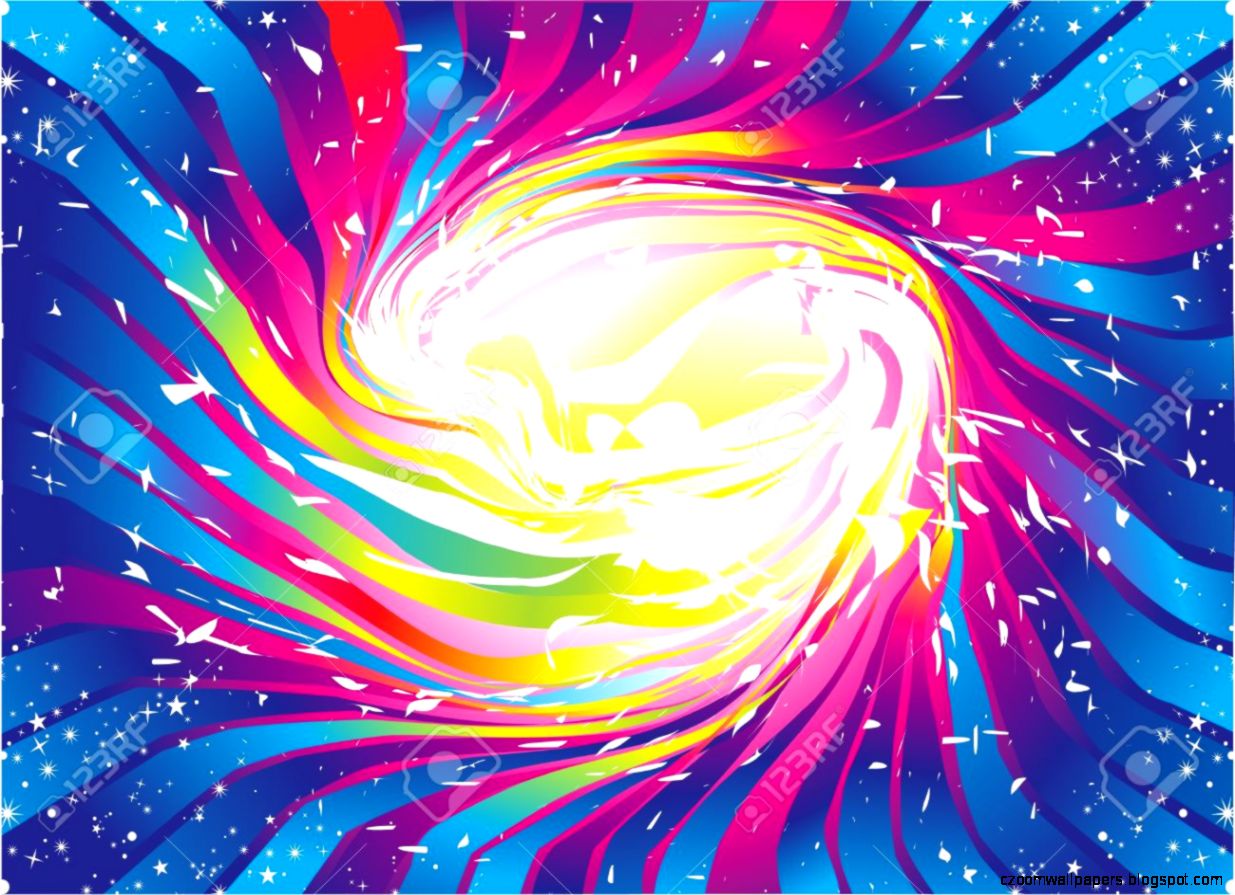 Abstract Colorful Rainbow Sparkle Background Vector Illustration