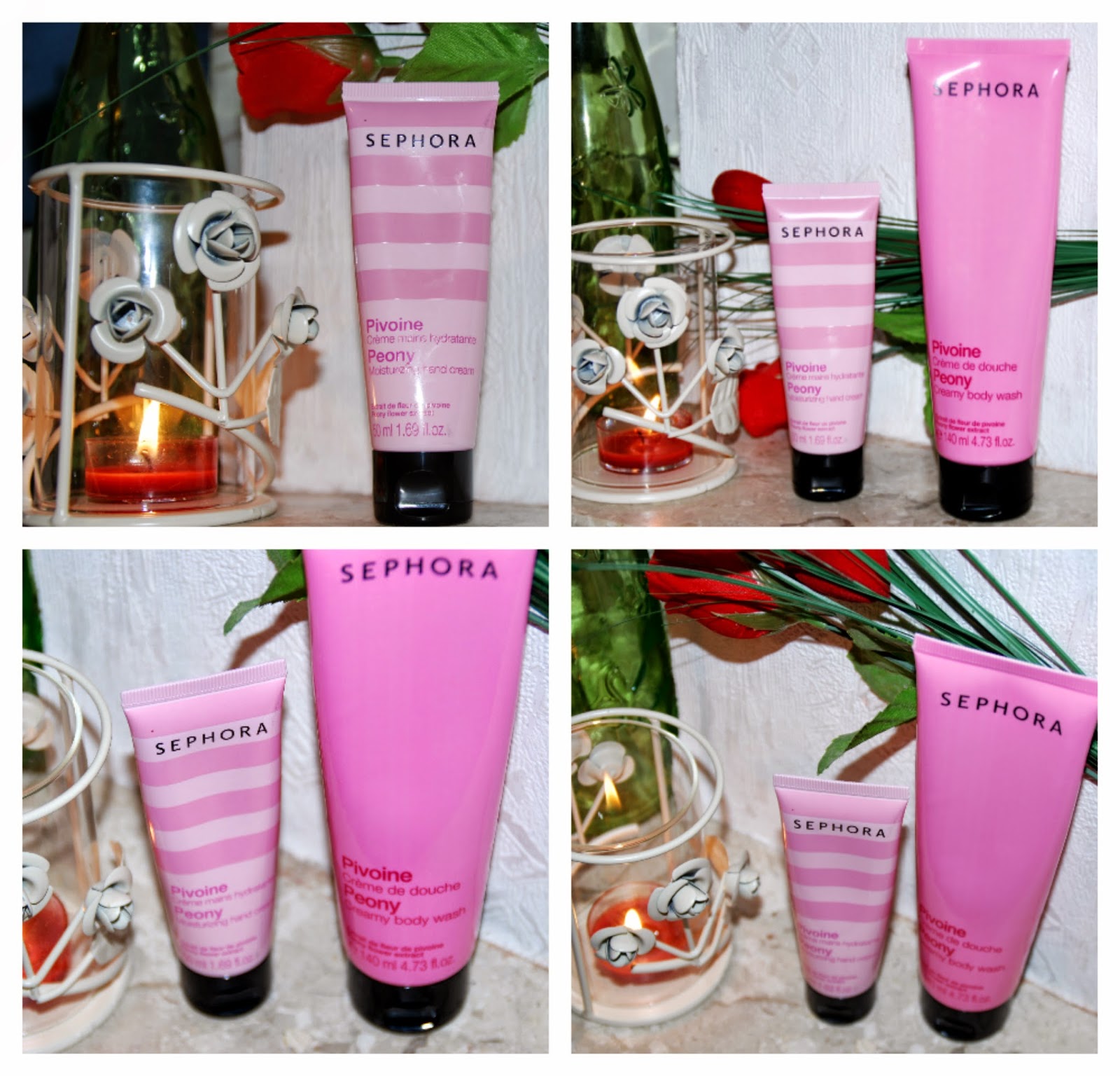 [Review] SEPHORA Peony Moisturizing hand cream & creamy body wash